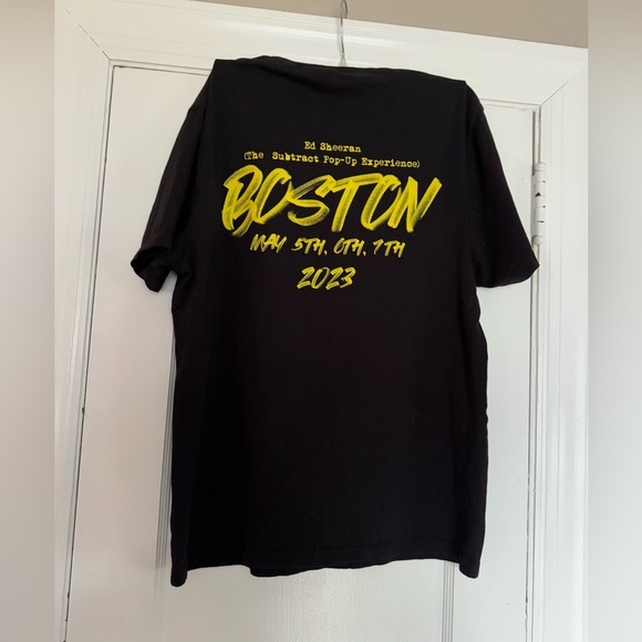 Ed Sheeran Rare Boston Tee 2023 NWOT - Picture 5 of 5